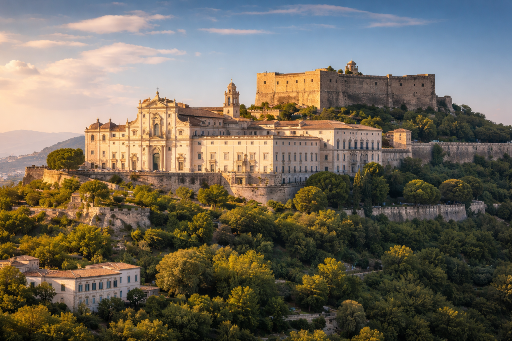 Certosa di San Martino, acquerello