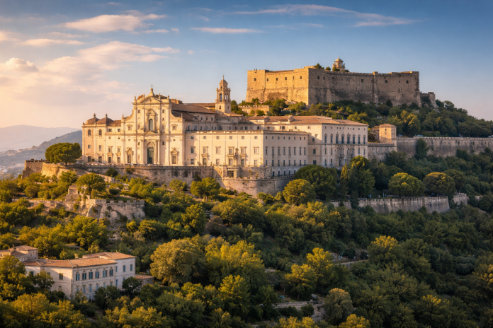 Certosa di San Martino, acquerello